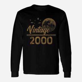 Vintage 2000 21St Birthday Unisex Long Sleeve | Crazezy AU