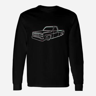 Vintage Body Truck For Classic Collectors Unisex Long Sleeve | Crazezy