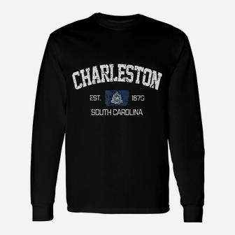 Vintage Charleston South Carolina Est 1670 Unisex Long Sleeve | Crazezy
