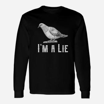 Vintage I Am A Lie Bird Unisex Long Sleeve | Crazezy CA