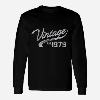 Vintage Made In 1979 39Th Birthday Gift Unisex Long Sleeve | Crazezy UK