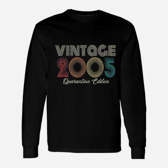 Vintage Made In 2005 16Th Birthday Unisex Long Sleeve | Crazezy DE