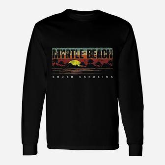Vintage Myrtle Beach South Carolina Unisex Long Sleeve | Crazezy AU