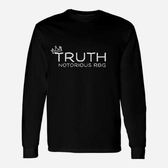 Vintage Notorious Truth Unisex Long Sleeve | Crazezy CA