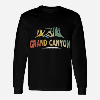 Vintage Retro Grand Canyon National Park Hoodie Souvenir Unisex Long Sleeve | Crazezy DE