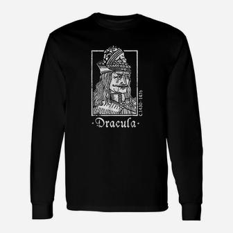 Vlad The Impaler Long Sleeve T-Shirt - Thegiftio