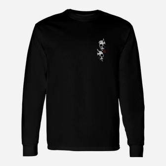 Vlad The Impaler Stacking Bodies Long Sleeve T-Shirt - Thegiftio