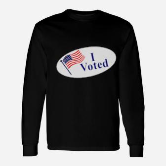 I Voted For You Long Sleeve T-Shirt - Monsterry UK
