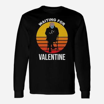 Waiting For Valentine Long Sleeve T-Shirt - Monsterry