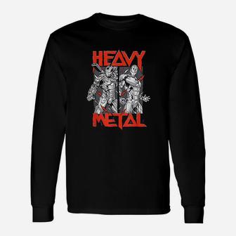 War Machine And Man Heavy Metal Unisex Long Sleeve | Crazezy