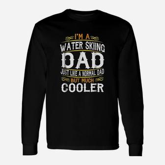 Water Skiing Dad Im A Dad Long Sleeve T-Shirt - Thegiftio