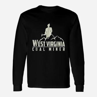 West Virginia Coal Miner Long Sleeve T-Shirt - Thegiftio UK
