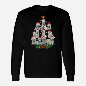 Westie Christmas Tree Funny Dog Christmas Pajamas Gift Xmas Sweatshirt Unisex Long Sleeve | Crazezy UK