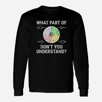 What Part Of Funny Electrical Engineer Ohms Law Unisex Long Sleeve | Crazezy CA