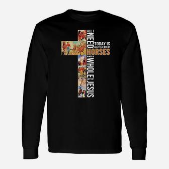Wholes Jesus Long Sleeve T-Shirt - Monsterry CA