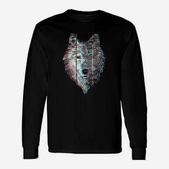 Wolf Long Sleeve T-Shirt - Thegiftio UK