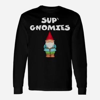 Womens Bad To The Gnome Unisex Long Sleeve | Crazezy