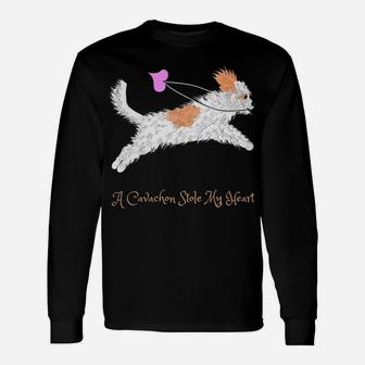 Womens Cavachon Dog Owner Themed Gift Mum Dad Child Gifts Unisex Long Sleeve | Crazezy
