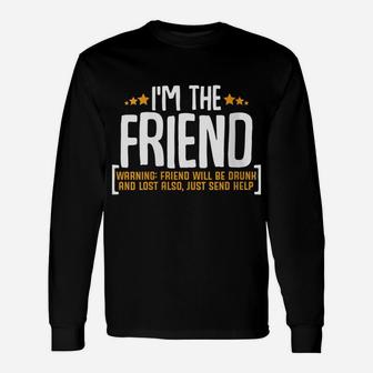 Womens If Lost Or Drunk Please Return To Friend Funny Drinking Unisex Long Sleeve | Crazezy UK