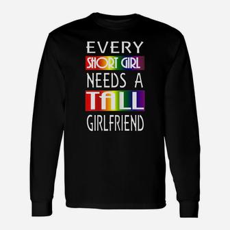 Womens Lgbt Gay Pride Lesbian Couple Shirts Gift Valentines Day Unisex Long Sleeve | Crazezy AU