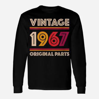 Womens Made In 1967 52 Years Old Gift Vintage 52Nd Birthday Unisex Long Sleeve | Crazezy