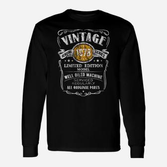 Womens Vintage 42Nd Birthday Funny Made In 1978 Original Parts S2 Unisex Long Sleeve | Crazezy