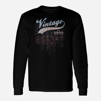 Womens Vintage Legends Made In 1999 Usa Classic 21St Birthday E9 Unisex Long Sleeve | Crazezy
