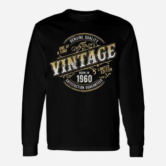 Womens Vintage Living Legend Made In 1960 Classic 61St Birthday Unisex Long Sleeve | Crazezy UK