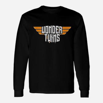 Wonder Twins Funny Matching Brother Sister Siblings Unisex Long Sleeve | Crazezy DE