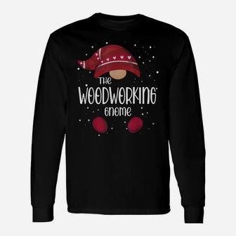 Woodworking Gnome Matching Family Pajamas Christmas Gift Unisex Long Sleeve | Crazezy DE