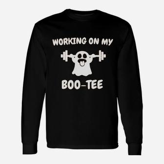Working On My Boo Unisex Long Sleeve | Crazezy CA