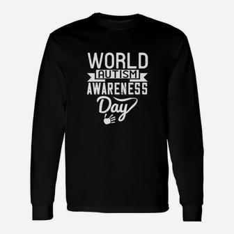 World Autism Awareness Day Long Sleeve T-Shirt - Monsterry AU