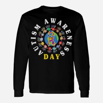 World Autism Day Autism Awareness Long Sleeve T-Shirt - Monsterry