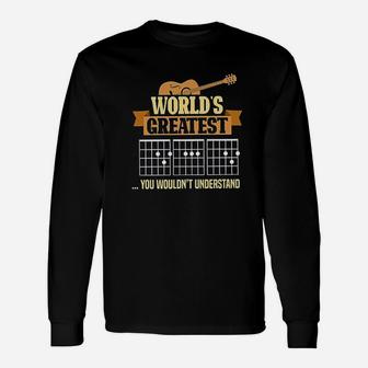 Worlds Greatest Dad You Wouldnt Understand Vintage Unisex Long Sleeve | Crazezy CA