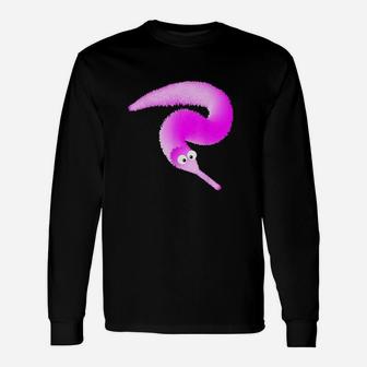 Worm On A String Fuzzy Wiggly Magic Worms Toy Unisex Long Sleeve | Crazezy AU