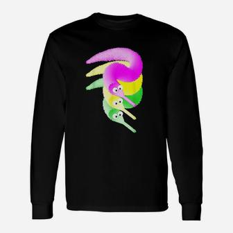 Worms On A String Fuzzy Wiggly Magic Worm Toy Unisex Long Sleeve | Crazezy DE