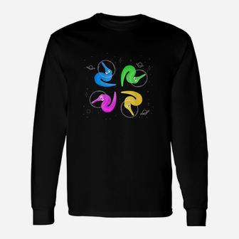 Worms On A String In The Space Unisex Long Sleeve | Crazezy UK
