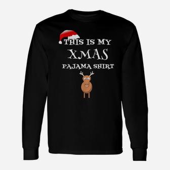 This Is My Xmas Long Sleeve T-Shirt - Monsterry AU