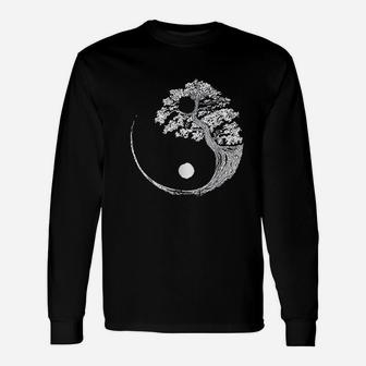Yang Yin Bonsai Tree Japanese Unisex Long Sleeve | Crazezy UK