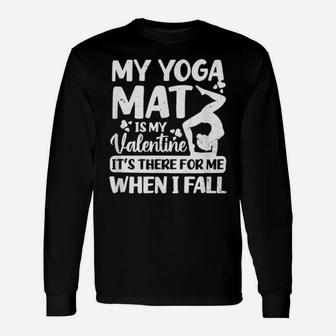 Yoga Valentine Long Sleeve T-Shirt - Monsterry CA