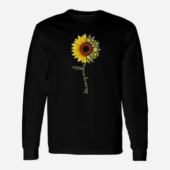 You Are My Sunshine Sunflower Unisex Long Sleeve | Crazezy AU