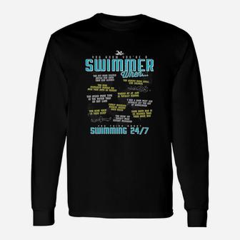 You Know You Are A Swimmer When Unisex Long Sleeve | Crazezy UK