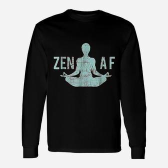 Zen Af Yoga Unisex Long Sleeve | Crazezy CA