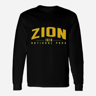 Zion National Park Unisex Long Sleeve | Crazezy UK