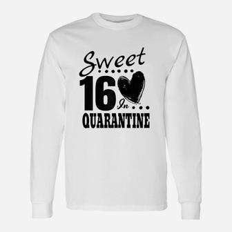 16Th Birthday Sweet 16 Sixteen Unisex Long Sleeve | Crazezy CA