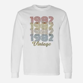 39Th Birthday 1982 Vintage Unisex Long Sleeve | Crazezy DE