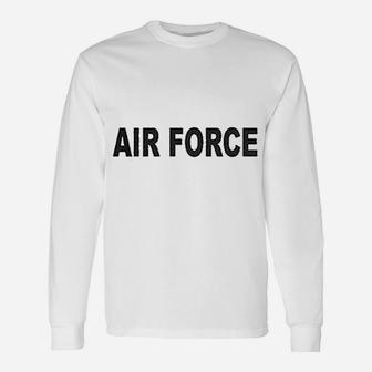 Air Force Unisex Long Sleeve | Crazezy