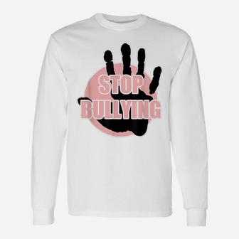 Anti-Bullying Shirt - Stop Bullying - Friendship Gift Unisex Long Sleeve | Crazezy