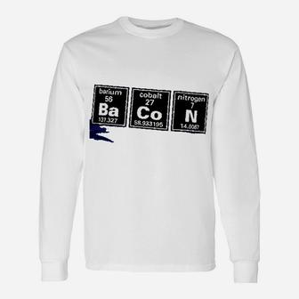 Ba Co N Periodic Elements Unisex Long Sleeve | Crazezy UK