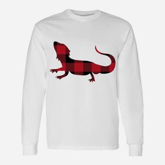 Bearded Dragon Retro Christmas Design I Funny Gift Idea Sweatshirt Unisex Long Sleeve | Crazezy